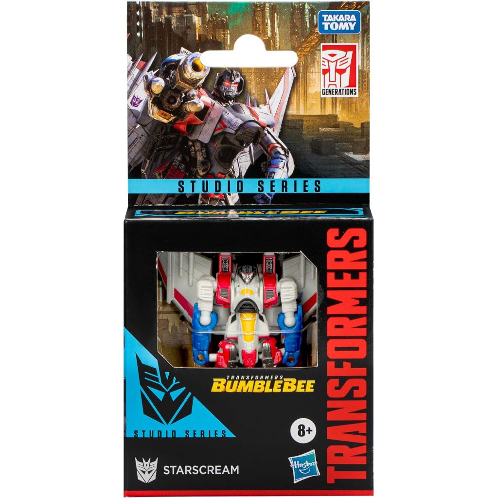 Hasbro Transformers Toys Studio Series Core Transformers: Bumblebee Starscream