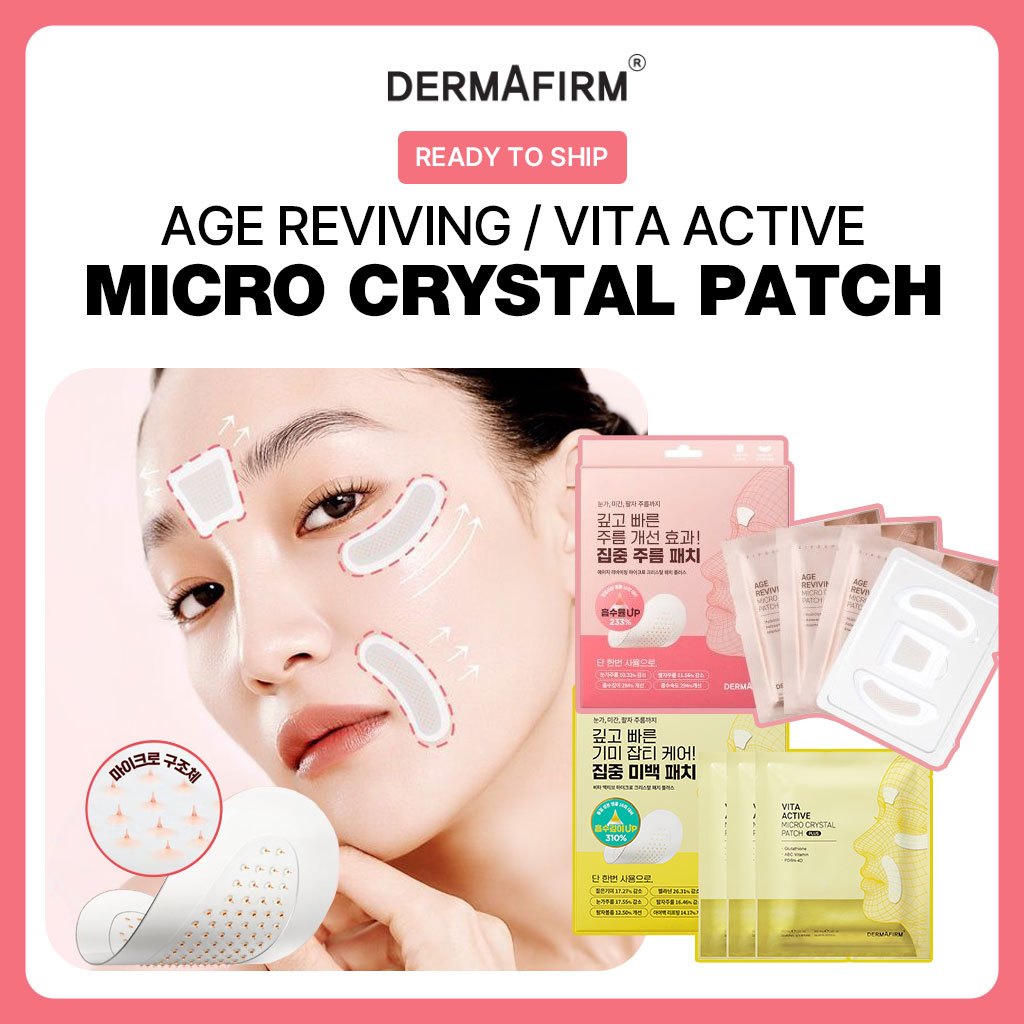 [Dermafirm] Micro Crystal Patch Plus Age Reviving Vita Active 2 ประเภท