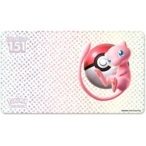แผ่นรองเล่นระดับพรีเมียม - Pokemon 151 แผ่นรองเล่นคอลเลกชันระดับพรีเมียมเป็นพิเศษ