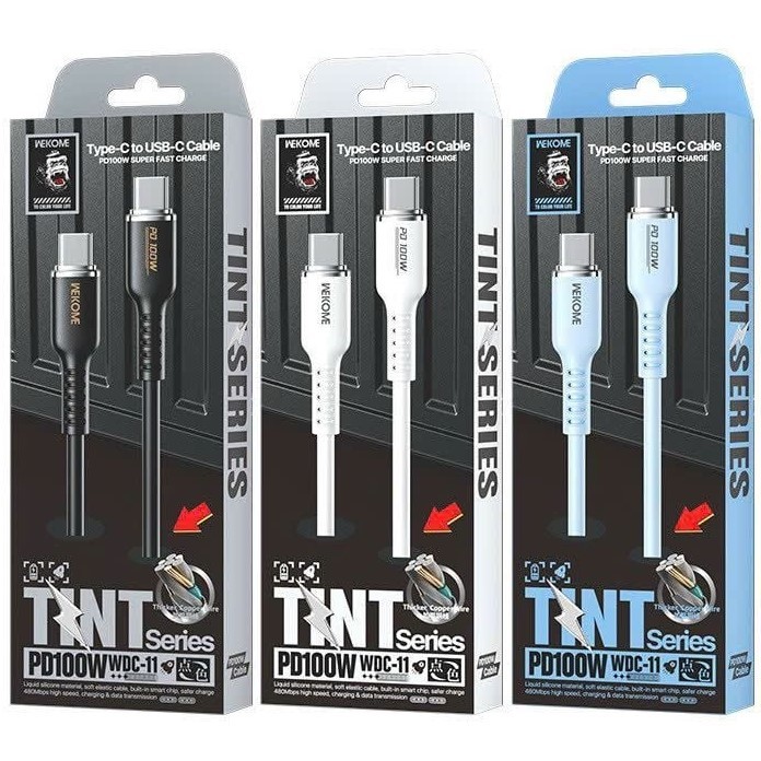 สายชาร์จ WEKOME WDC-11 (Type C ถึง Type C)