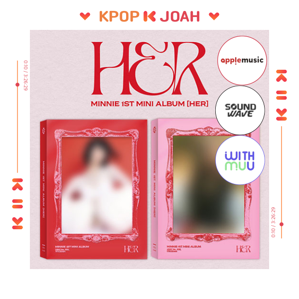 (POB) MINNIE of (G)-IDLE : [HER] 1st Mini Album (22nd Jan.2025)