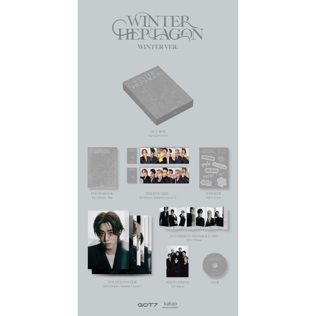 GOT7 Mini Album [WINTER HEPTAGON]