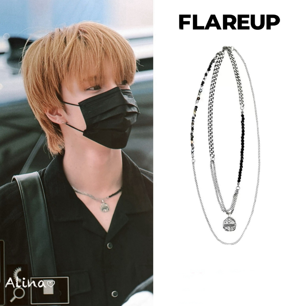 KOREA [FLAUP] [SET] สร้อยคอ OS แบบชั้นแฮนด์เมด (FL-721) / SMTR25 Daniel pick แท้ 100%