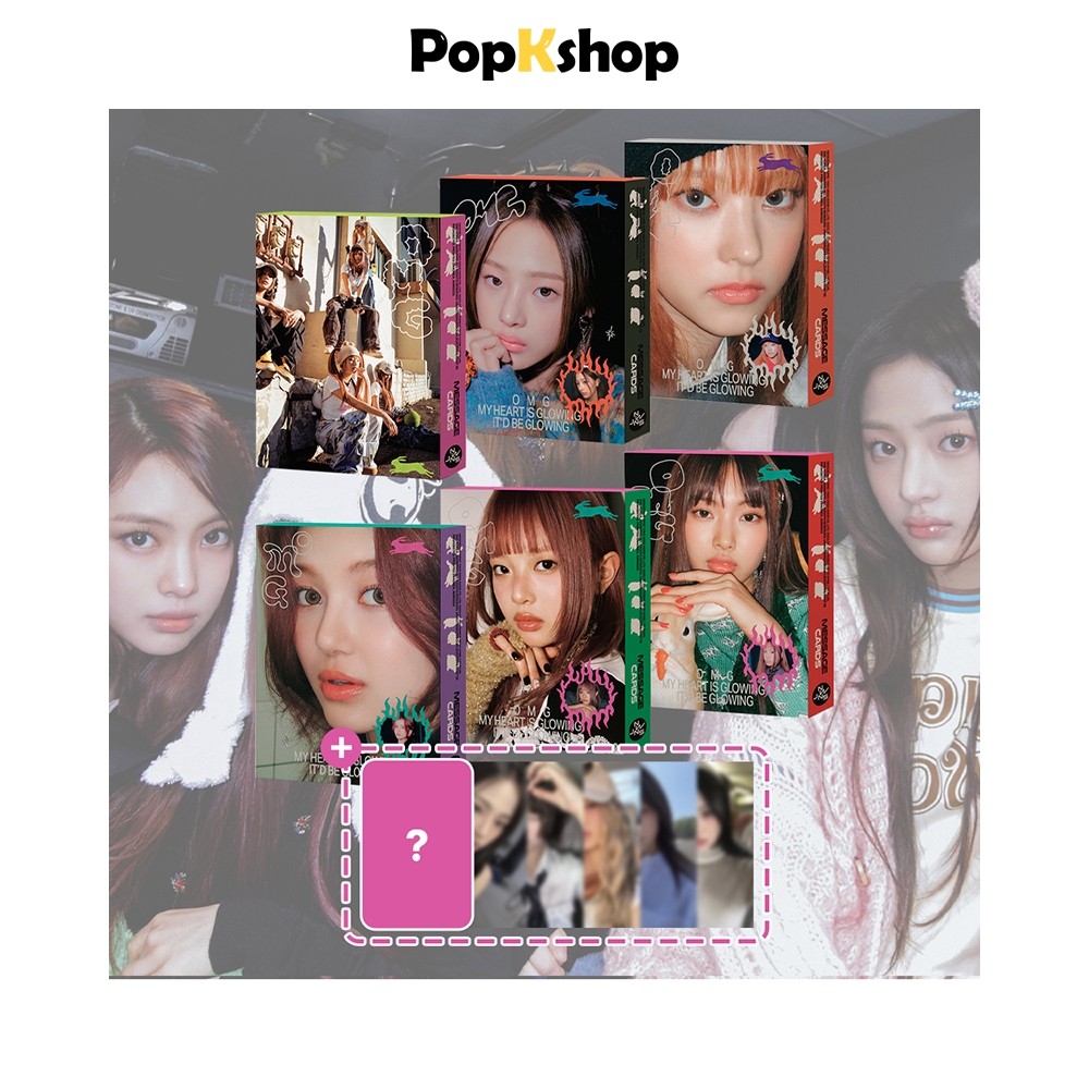 [ของแถม] NewJeans NJ 1st Single Album [ OMG ] Message Card ver NJZ