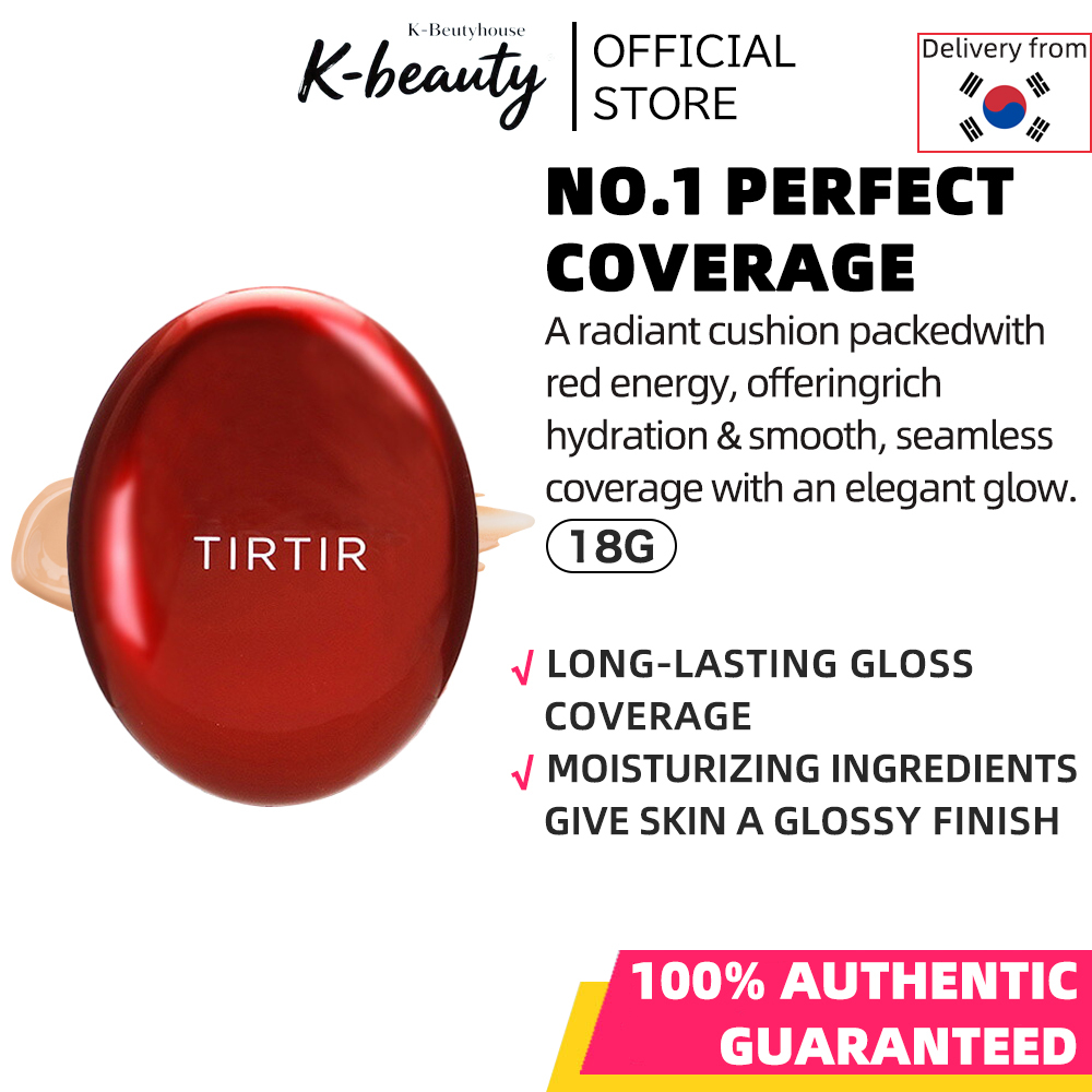 [TIRTIR]Mask Fit Red Cushion (18g) | Mask protection | Strong concealer | Brightens | improves wrink
