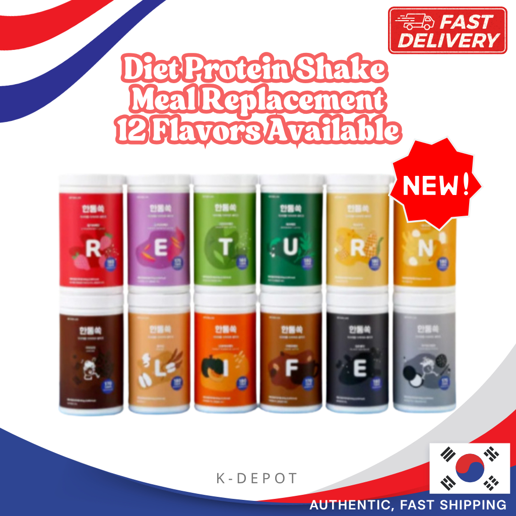 [RETURN LIFE] เวย์โปรตีนผงสําหรับ Diet & Fitness / 12 รสที่แตกต่างกัน / อาหารทดแทนโปรตีนสูง