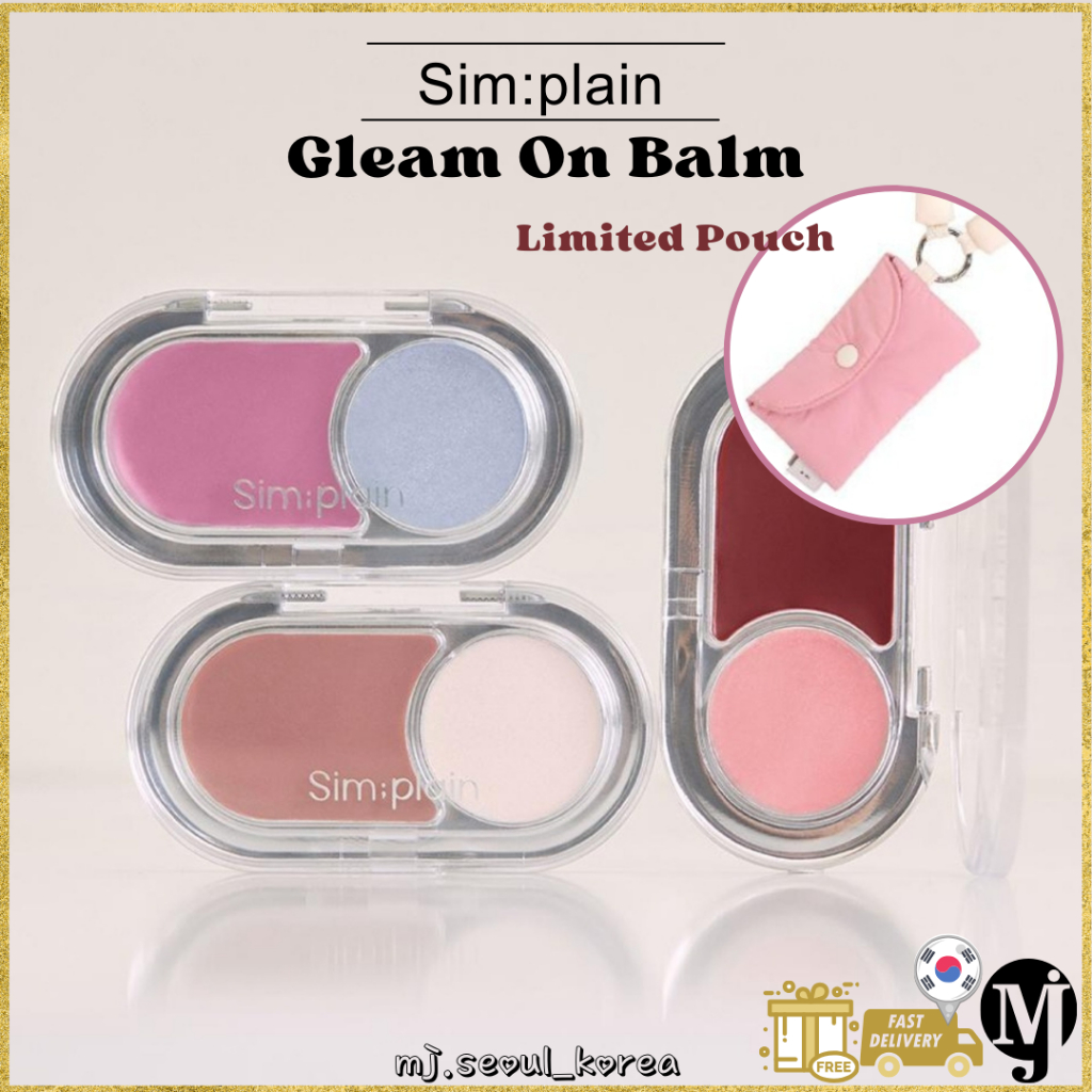 Sim:plain Gleam On Balm 6 สี