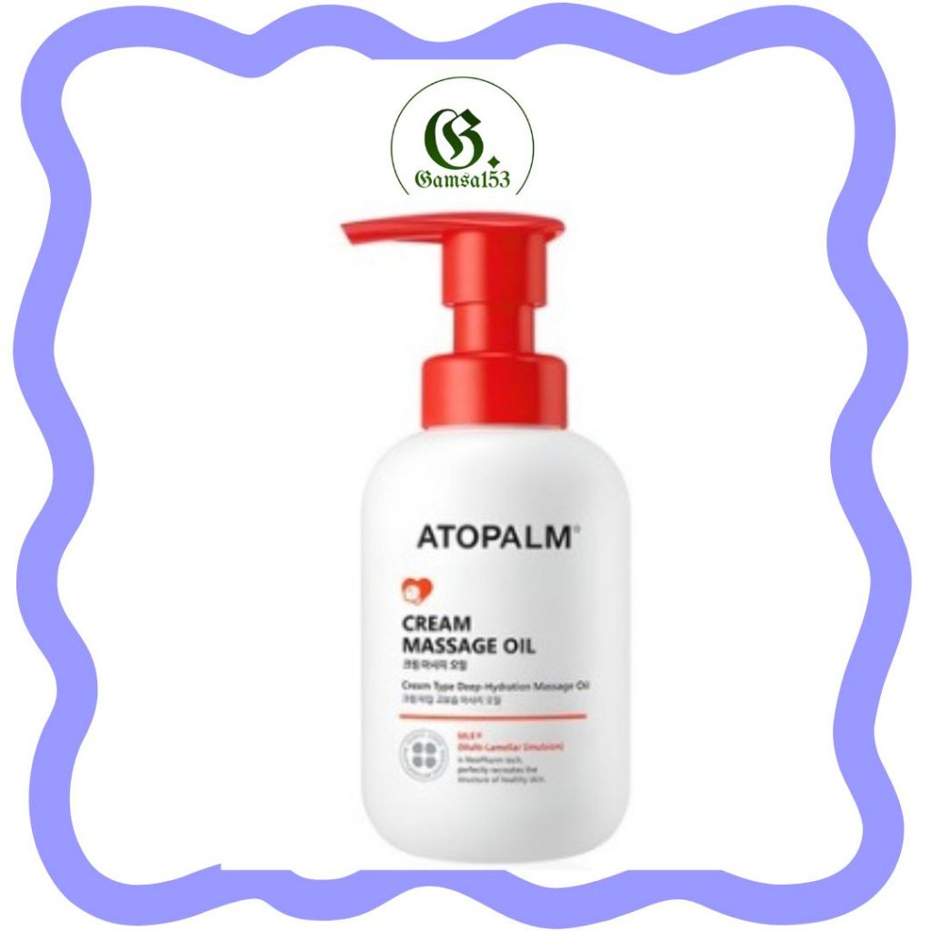 Atopalm น้ํามันนวดครีม 6.67 fl.oz / 200ml