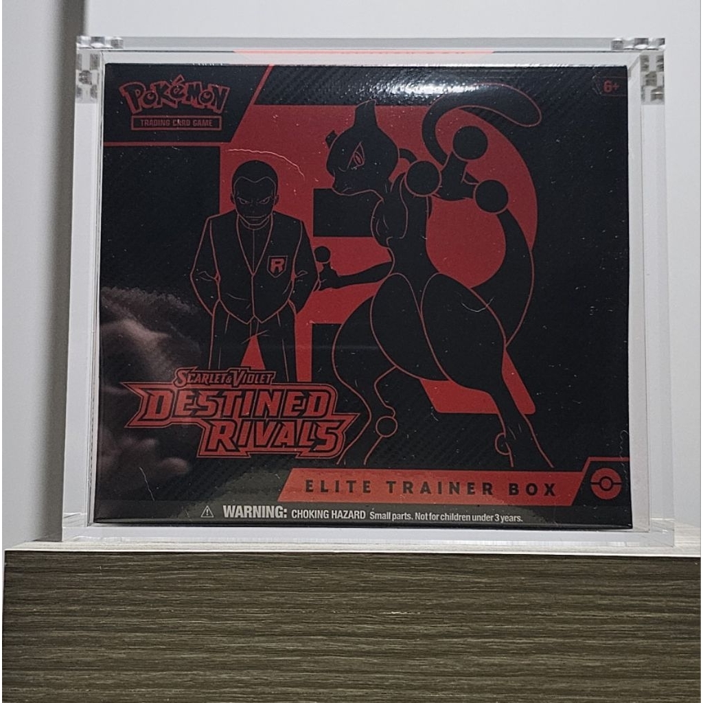 Pokemon Elite Trainer Box หรือ Pokemon Center ETB Acrylic Box [DIAMOND EDITION]