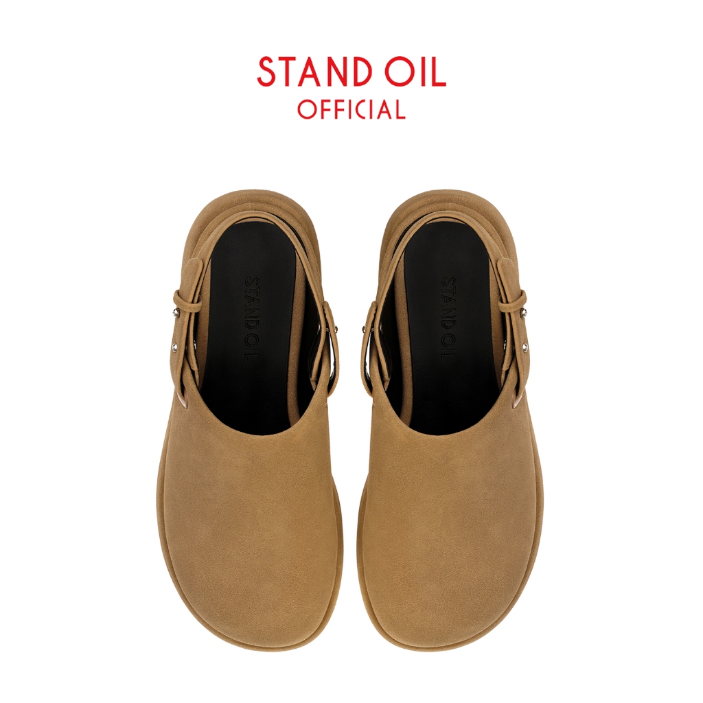 [STAND OIL] Hatched Mule / 2 colors