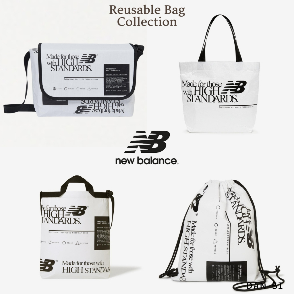 [NEW Balance] Reusable Bag Collection_8TYPE / จัดส่งรวดเร็วจาก KR! / สินค้า KR แท้ 100%