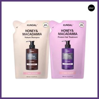 [KUNDAL] [รีฟิล] Honey & Macadamia Nature Perfume Shampoo / …