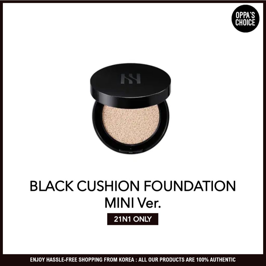 Hera BLACK CUSHION FOUNDATION MINI 5g(21N1 เท่านั้น)