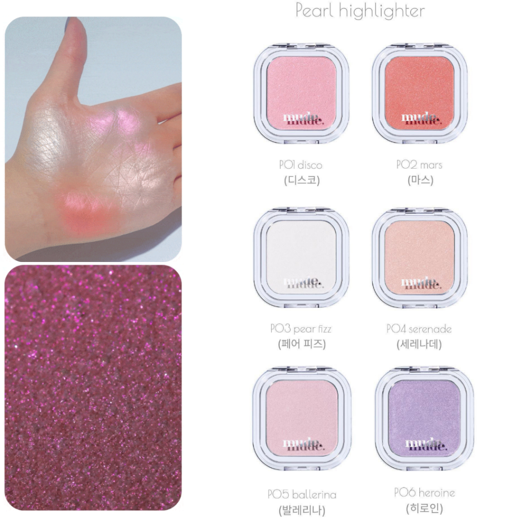 [mude] Face Fill Volumer Highlighter 8 สี 4.8g แป้งวอลลุ่ม Highlighter ราคา ถูกที่สุด ดีลบีเคเค แกลเลอรีภาพที่ 4