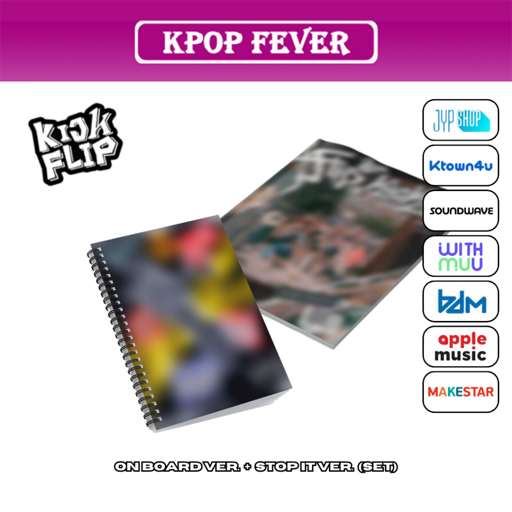 KICKFLIP - [ Flip it, Kick it! ] 1st Mini Album (SET)