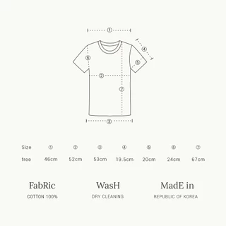 [RONRON] Heart Logo Basic Fit T Shirt / 3colors