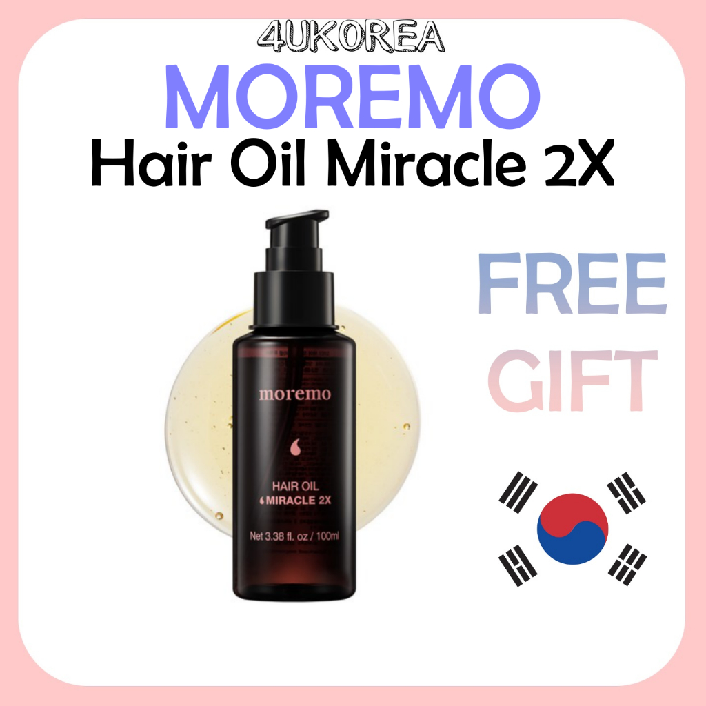 MOREMO Hair Oil Miracle 2X 100ml / K-BEAUTY