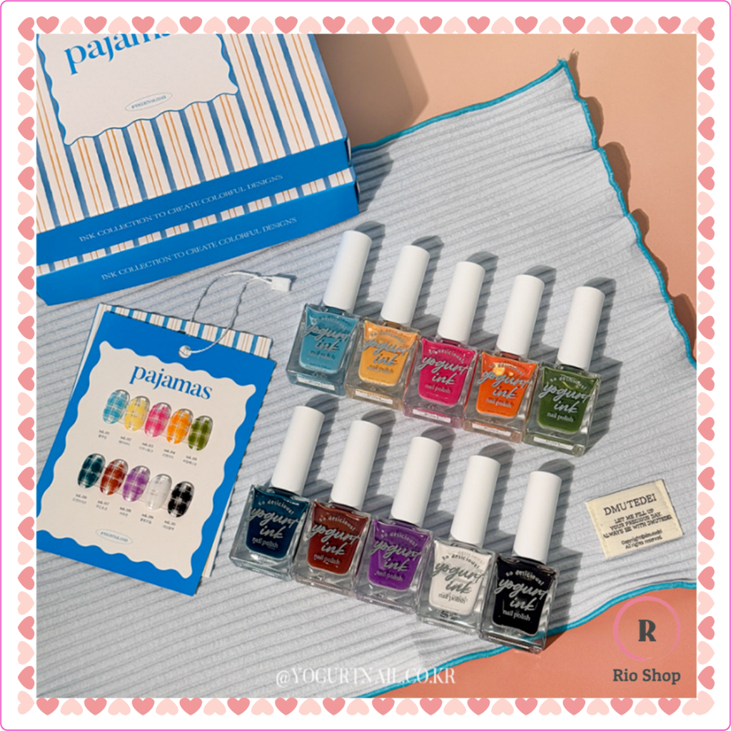 Yogurt Gel x Pyjamas 10 Color Ink Tint Gel