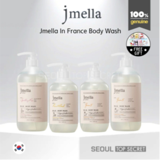 [Jmella] Jmella In France Body Wash 500ml / 1L ( Perfume Scent : 5 Types)