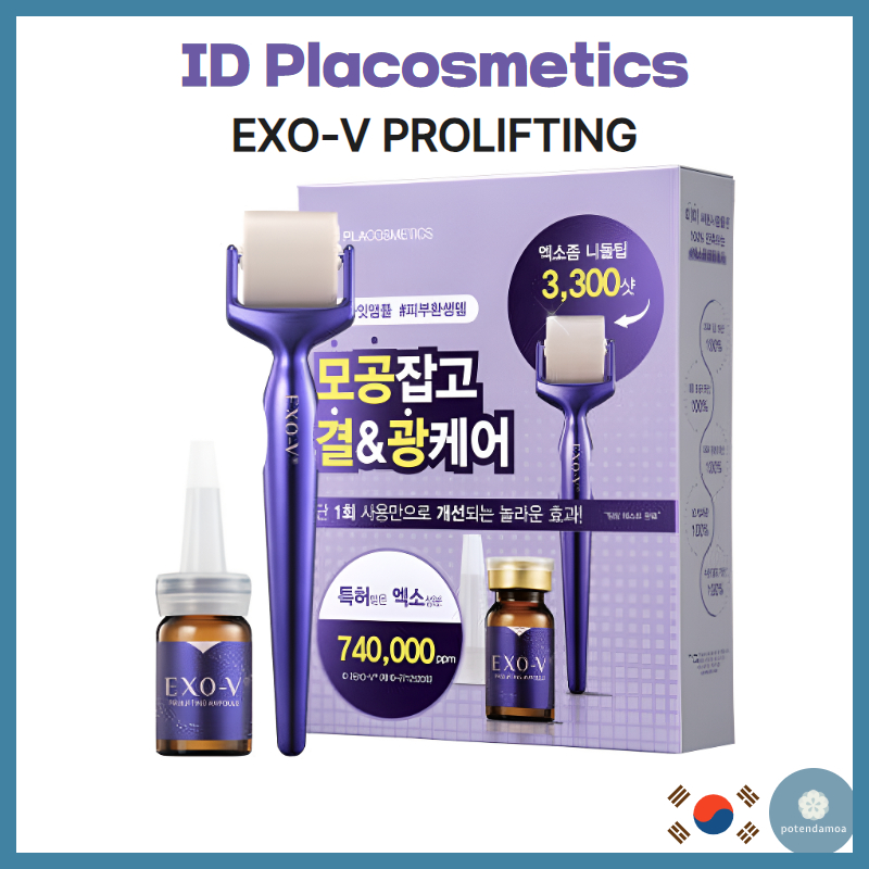[ID Placosmetics] EXO-V Pro HA Roller Ampoule 1Week/2Week
