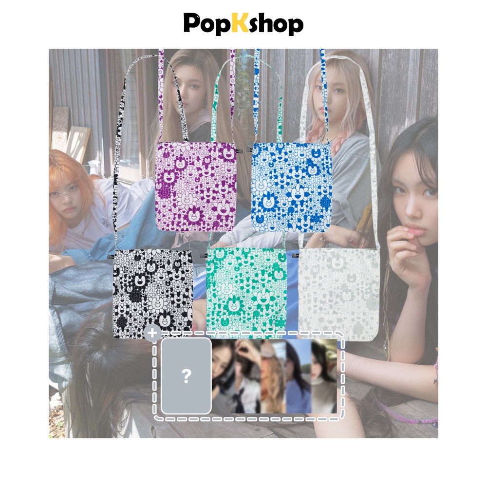 [ของแถม] NewJeans Japan Double Single Album [ Supernatural ] NJ X MURAKAMI Cross Bag ver NJZ