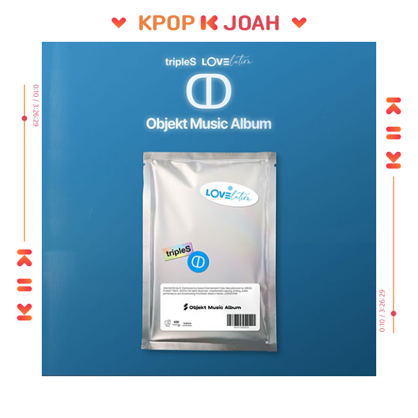 (Objekt Music Album) tripleS [LOVEolution  -MUHAN-] Debut Album (17th Jn.2025)