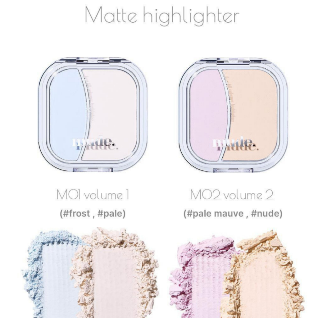 [mude] Face Fill Volumer Highlighter 8 สี 4.8g แป้งวอลลุ่ม Highlighter ราคา ถูกที่สุด ดีลบีเคเค แกลเลอรีภาพที่ 2