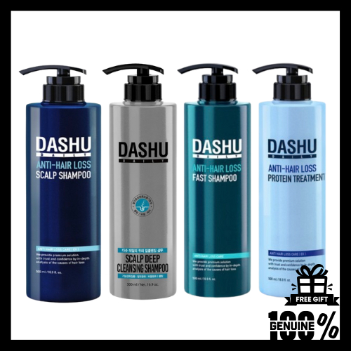 Dashu Anti Hair Loss Scalp Shampoo | สกัลป ดีพ คลีนซิ่ง | โปรตีนทรีทเม้นท์ (500มล.)