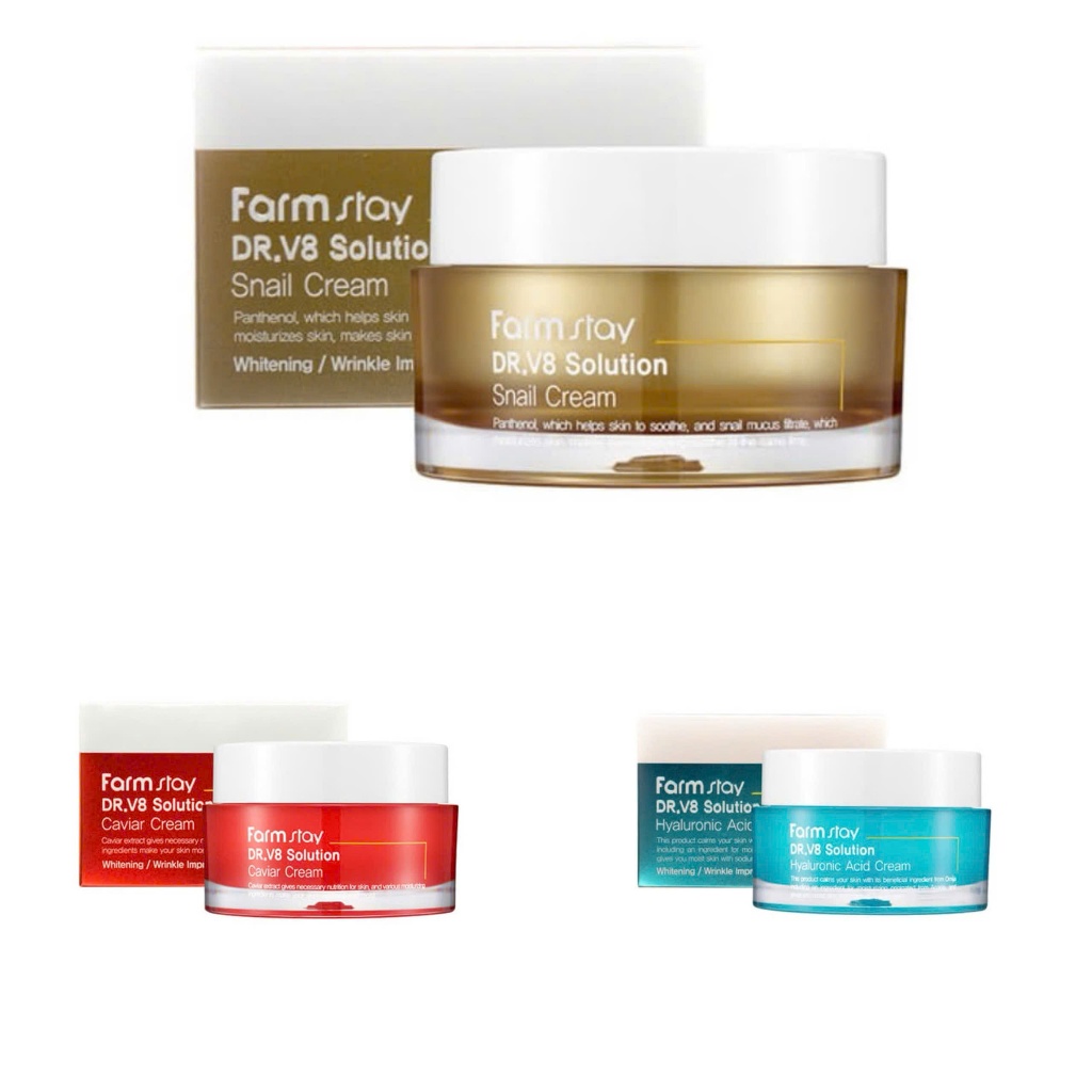 Farm Stay - Dr.V8 Solution Cream - 3 ประเภท