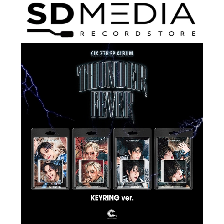 CIX - 7th EP Album ‘THUNDER FEVER’ [Keyring Album]