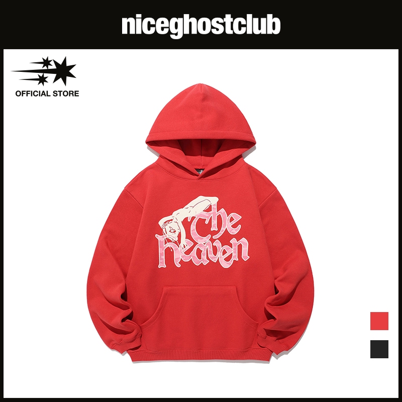 [niceghostclub] The Heaven Hoodie_Unisex_สไตล์เกาหลี