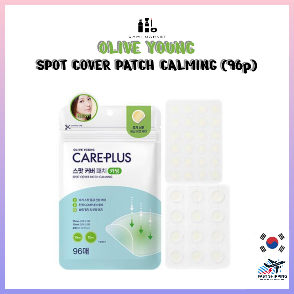 CarePlus Spot Cover Patch Calming Type – 96 แผ่น (แบบป๊อปปิ้งก่อน)