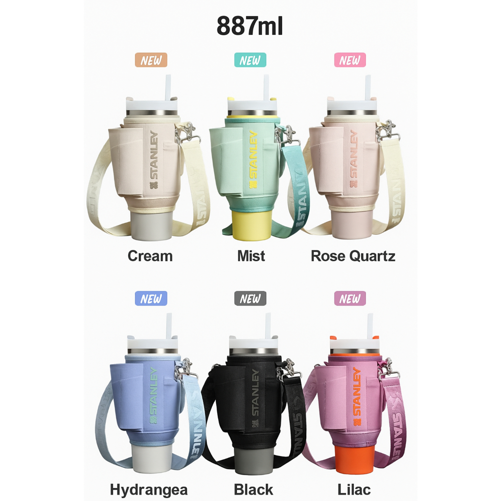 Stanley All-Day Carryall Quencher H2.0 Tumbler Strap Bag – 887ml