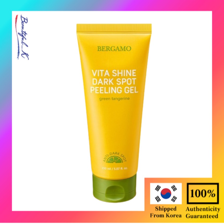 Bergamo Green Tangerin Vita Shine Peeling Gel 150ml _Beautiful_K