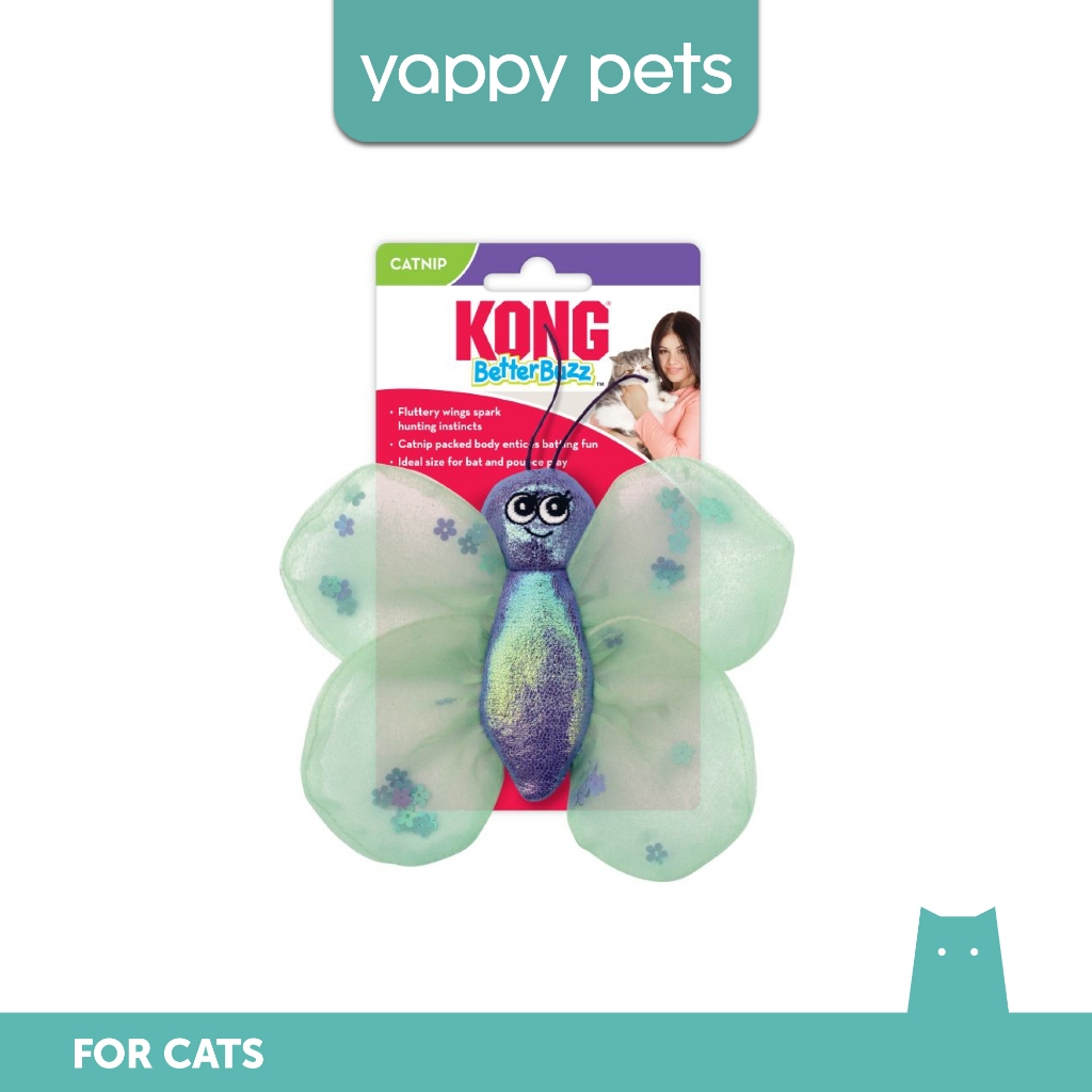KONG Better Buzz Butterfly (ขนาดเดียว) 1 ชิ้น