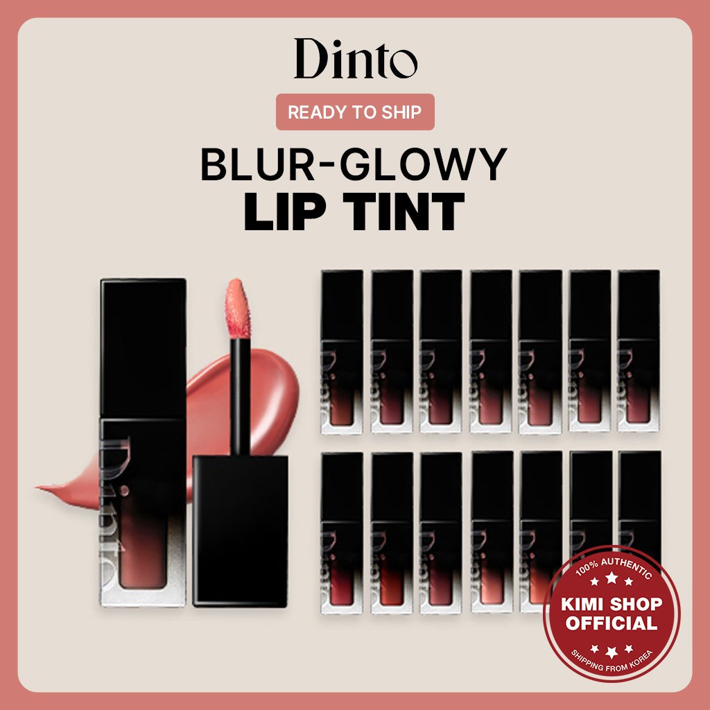 [DINTO] Blur Glowy Lip Tint 39colors Cheek Special Set