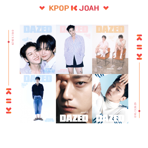 DAZED KOREA 2025.07 - COVER : SEOK MATTHEW & KIM GYU VIN, LEE DOHYUN (4th Jul.2025)