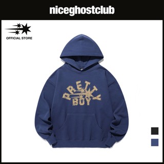 [niceghostclub] เสื้อฮู้ดเด็กชายสวย_unisex_สไตล์เกาหลี