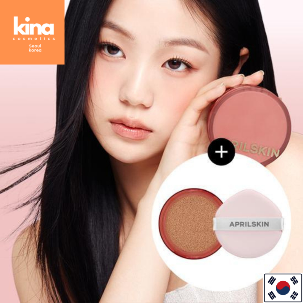 [APRILSKIN] Hero Cushion 2.0 12g + รีฟิล 12g | เบาะกึ่งแมตต์ที่มีความบริสุทธิ์สูง