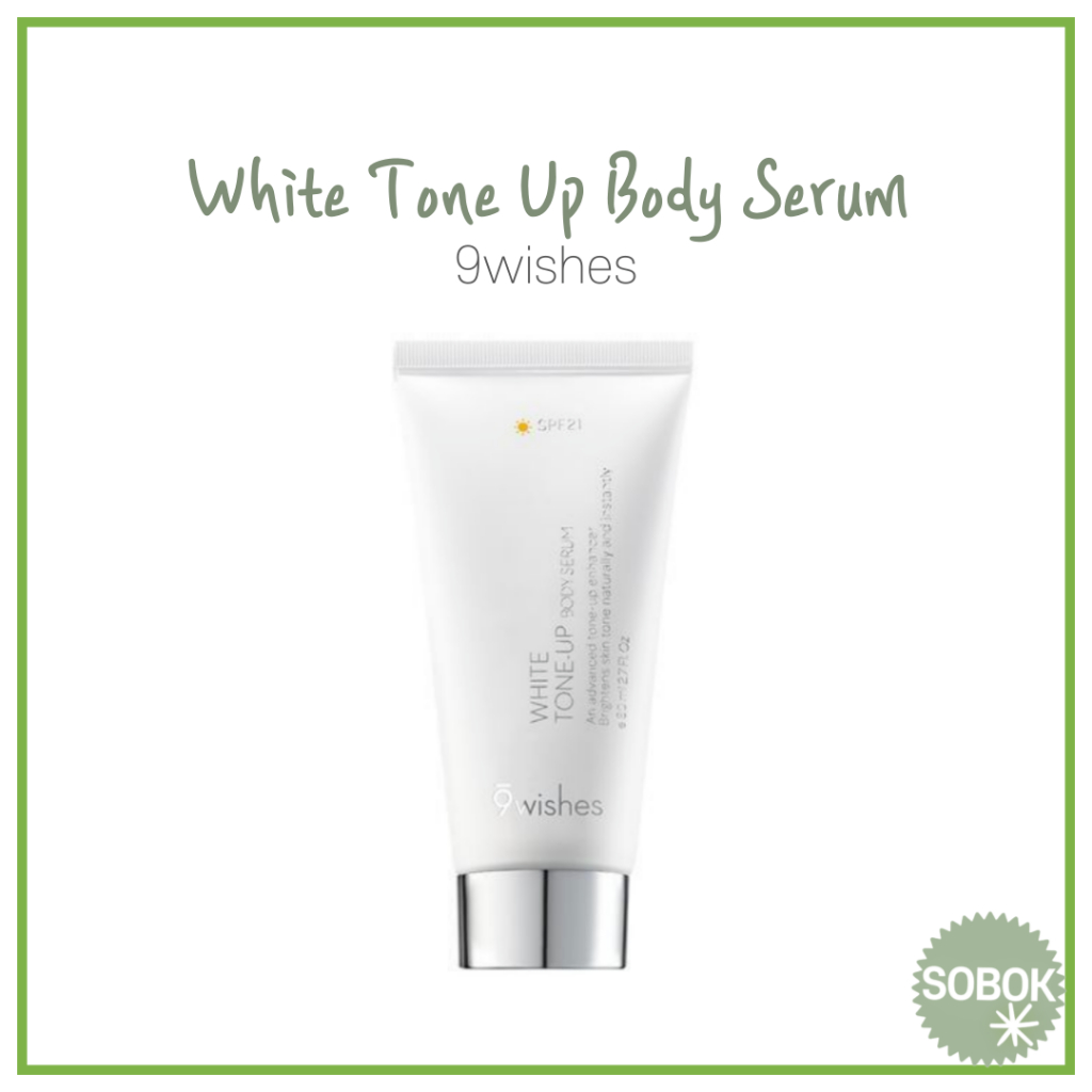 [9wishes] White Tone Up Body Serum 80ml