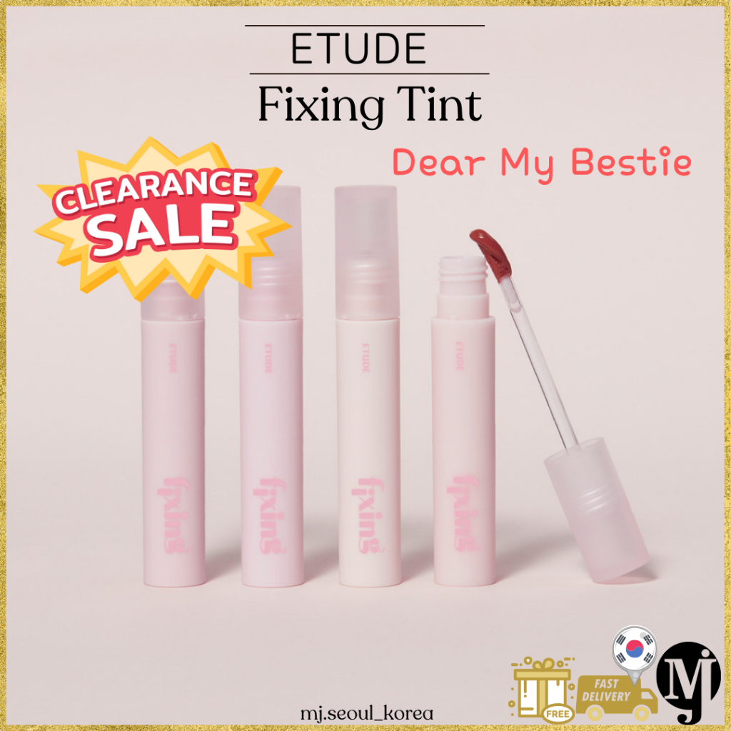 Etude Fixing Tint 4colors My Bestie Collection