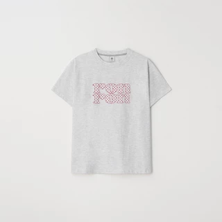 [RONRON] Heart Logo Basic Fit T Shirt / 3colors