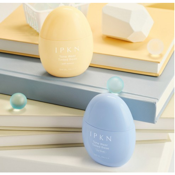 [IPKN] Tone Wear Tinted Makeup Base 40ml – Icy Blue / Soft Lemon | ไพรเมอร์ปรับสีเพื่อผิวกระจ่างใส