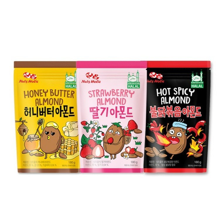 [KOREAN Halal FOOD] นัทโฮลิค ฮันนี่ บัตเตอร์ มินิ 30g