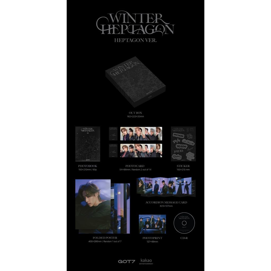 GOT7 Mini Album [WINTER HEPTAGON]