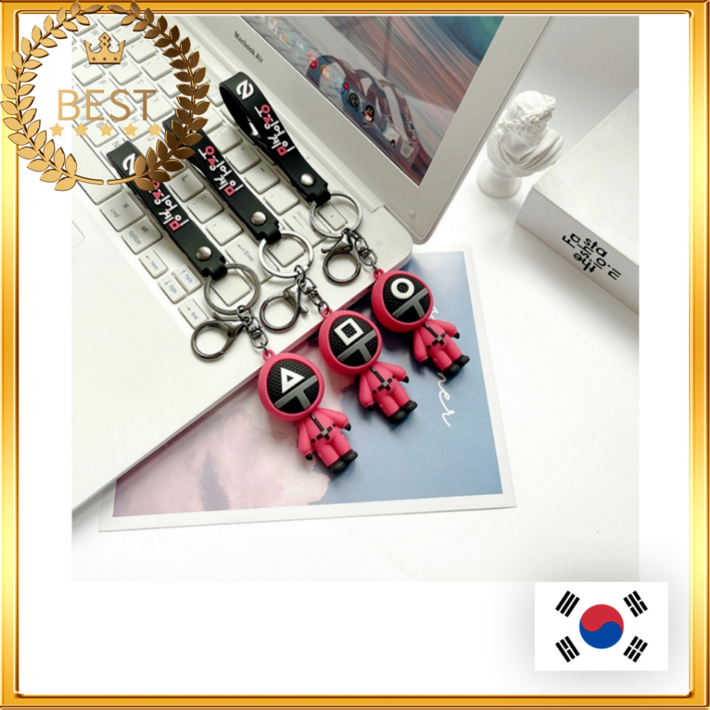[Squid Game] Key Ring / Soldier Character Figure / Netflix SquidGame 2 Goods Special Edition / Car K