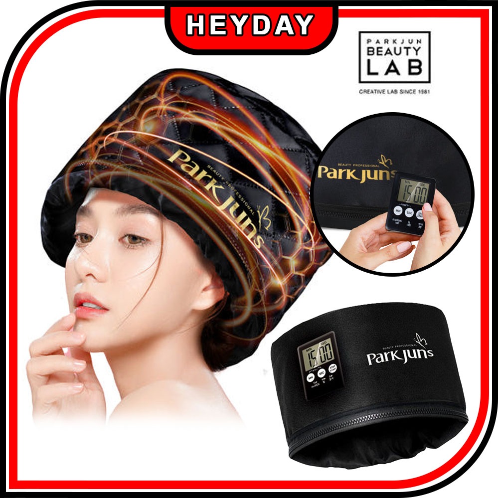 [Park Jun Beauty Lab] หมวกคลุมผมทําความร้อนไฟฟ้า - หมวกร้านทําผมอัจฉริยะ / บ้าน/ ParkJun Beauty Lab
