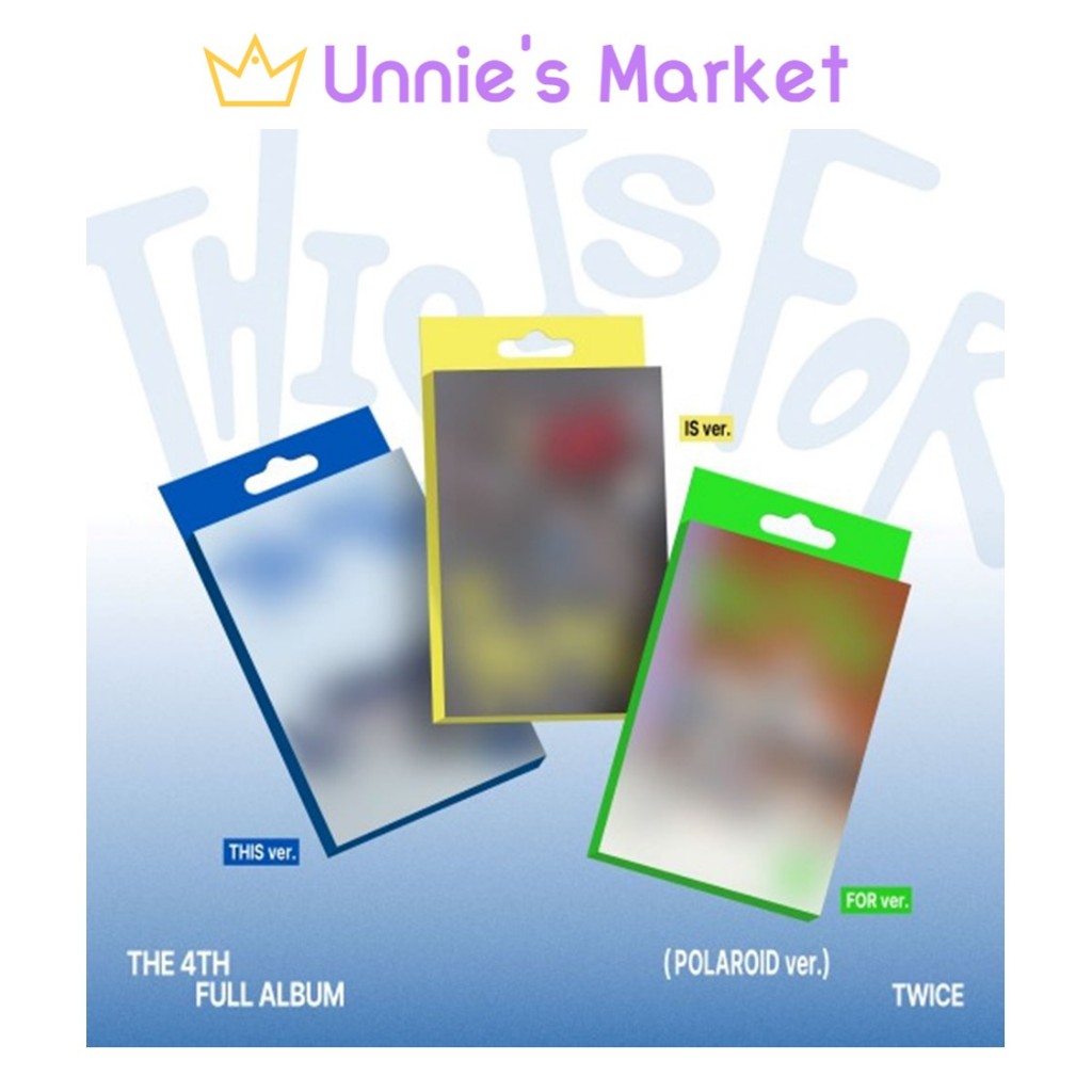 TWICE - THIS IS FOR (POLAROID ver.)