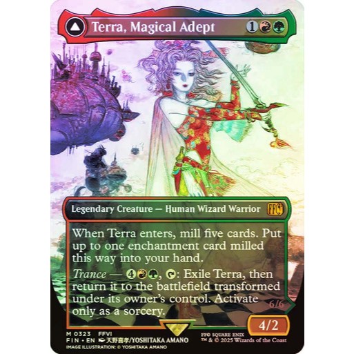 การ์ด PlayTest - Terra, Magical Adept // Esper Terra (หลาย)