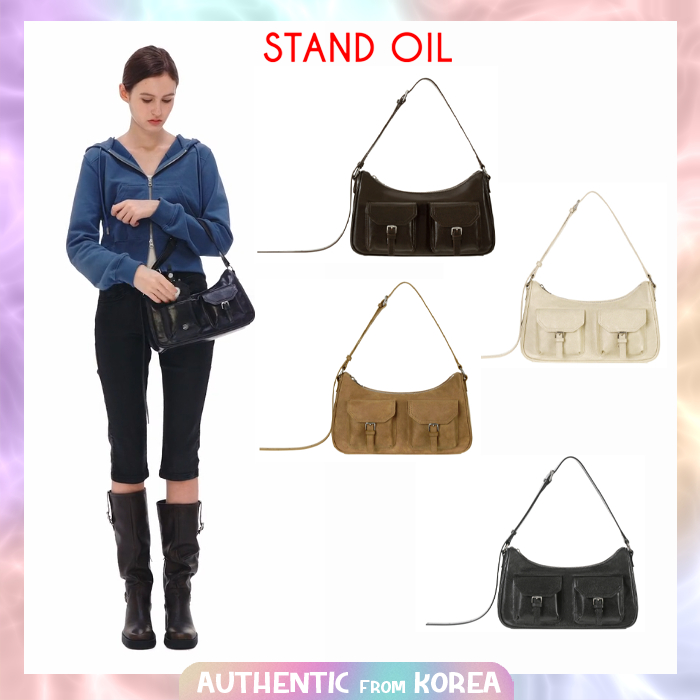 STAND OIL สําหรับผู้หญิง Joey Bag Mini Shoulder 4 สี
